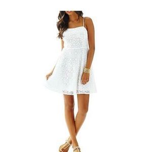 Lilly Pulitzer Jennilee Trellis Lace Crochet Dress